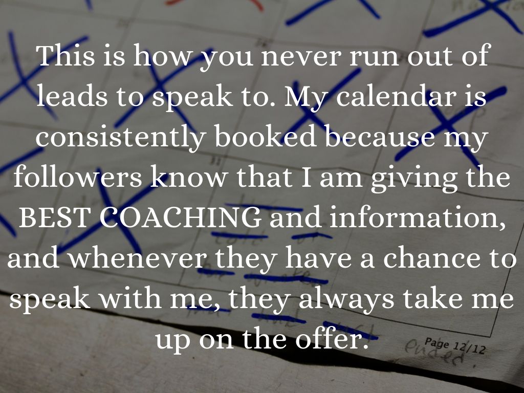 The 5 Steps to attract High End Coaching Clients,