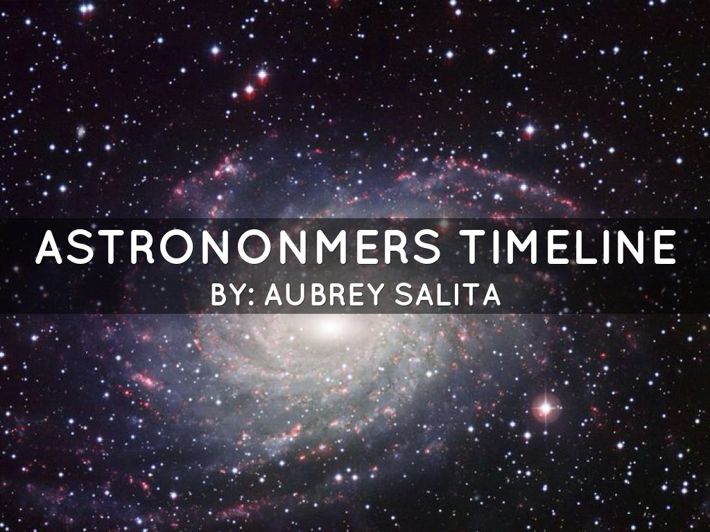 Aubrey's Astronomers Timeline