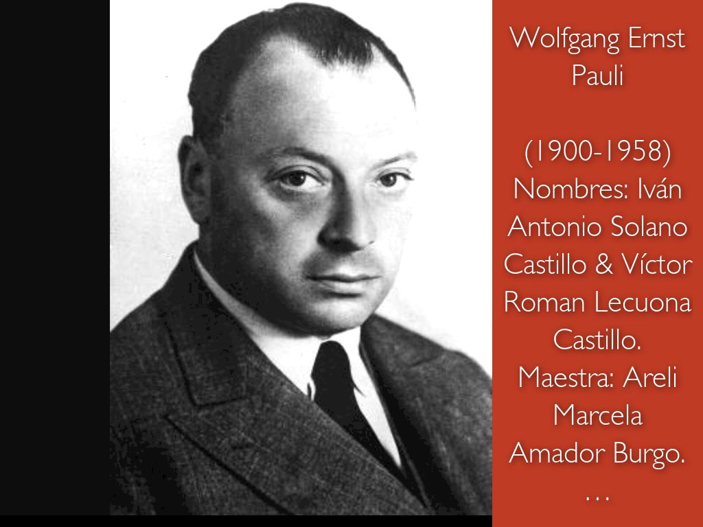 Wolfgang Ernst Pauli