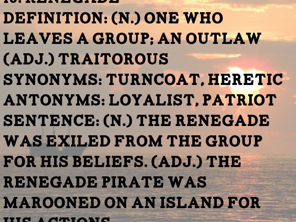 Vocabulary Unit 7 by Elek Wittmann