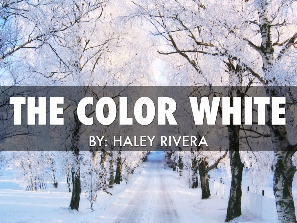 The Color White