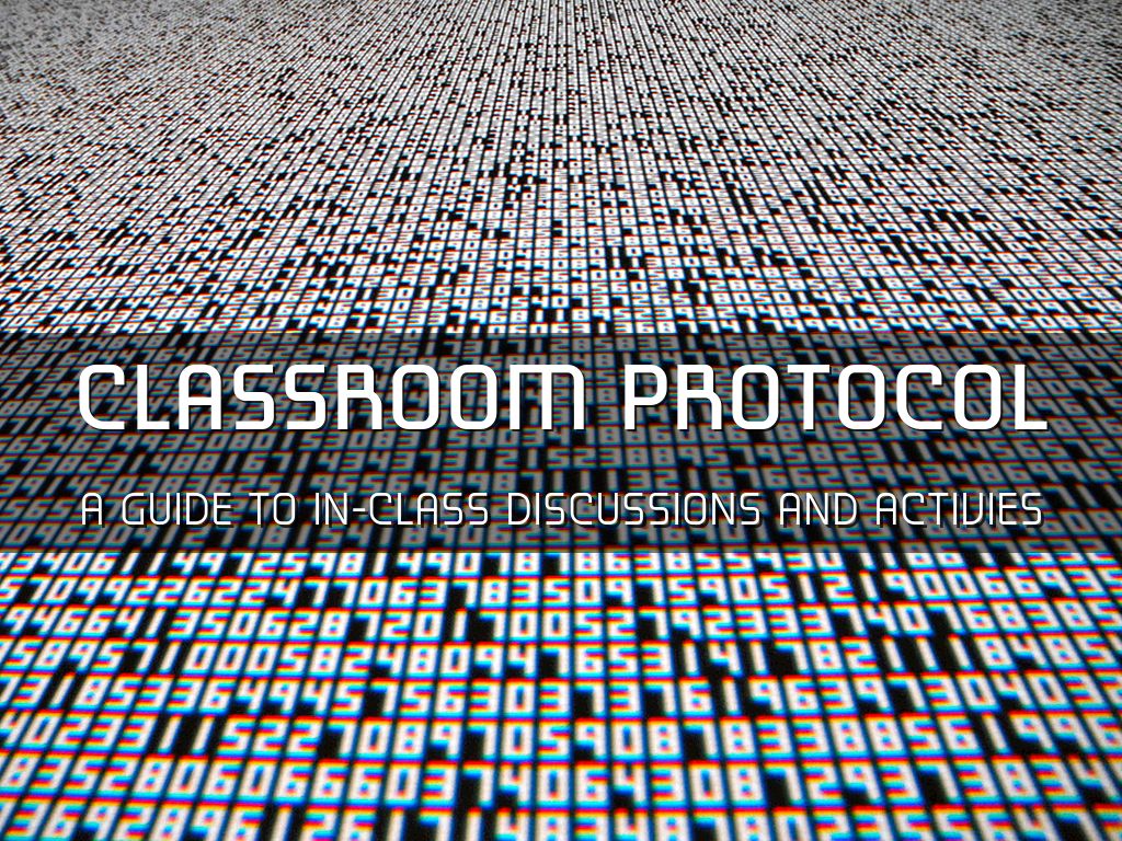 Classroom Protocol