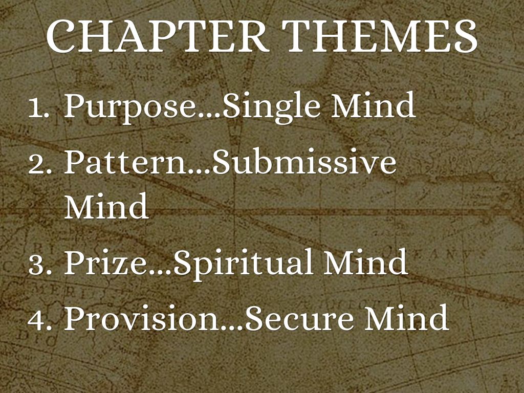 Themes In Paul S Letter To The Philippians Themes In Paul S Letter To The Philippians