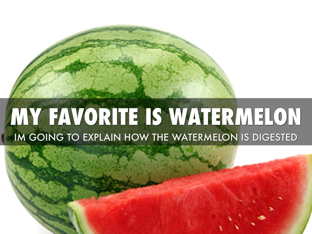 Watermelon Process by Bailey Chiles