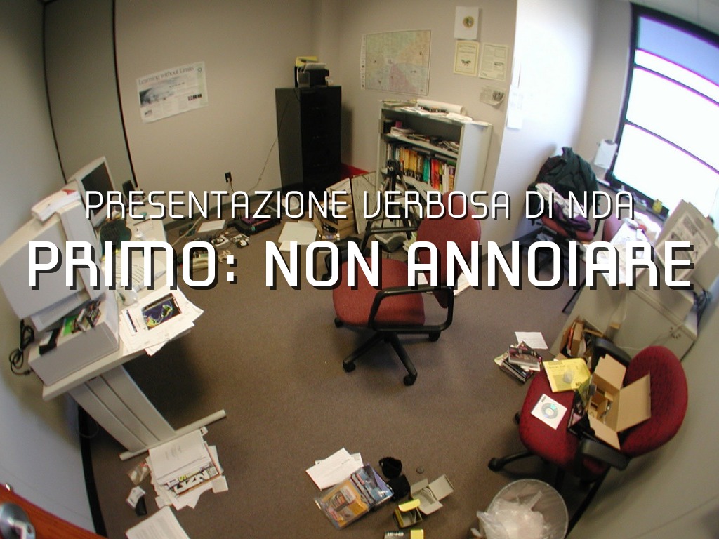 Presentazione verbosa