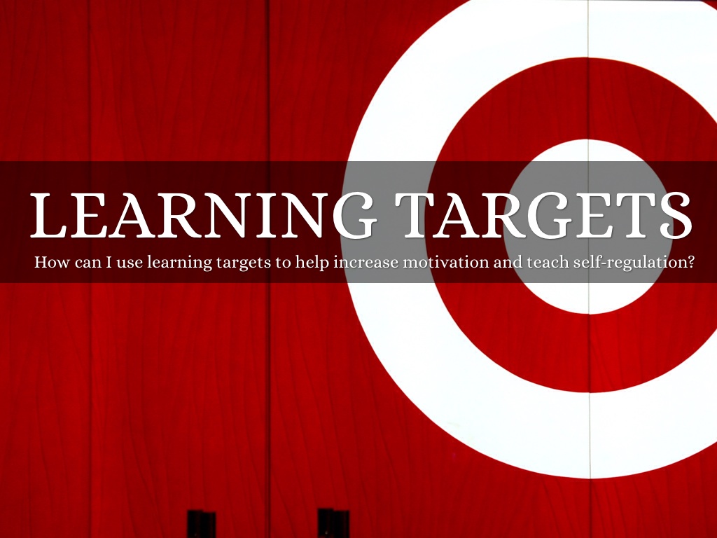 Learning Targets by Megan Groom