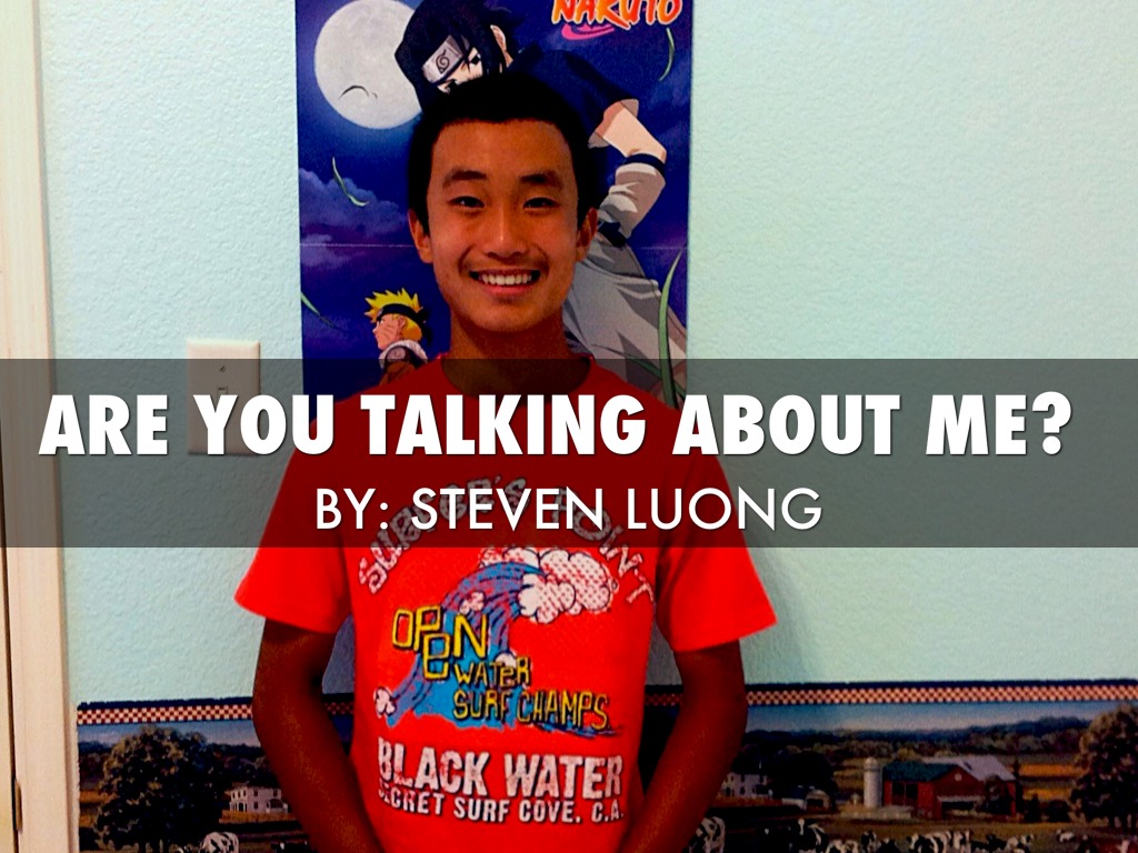 Are You Talking About Me? by stevenluong