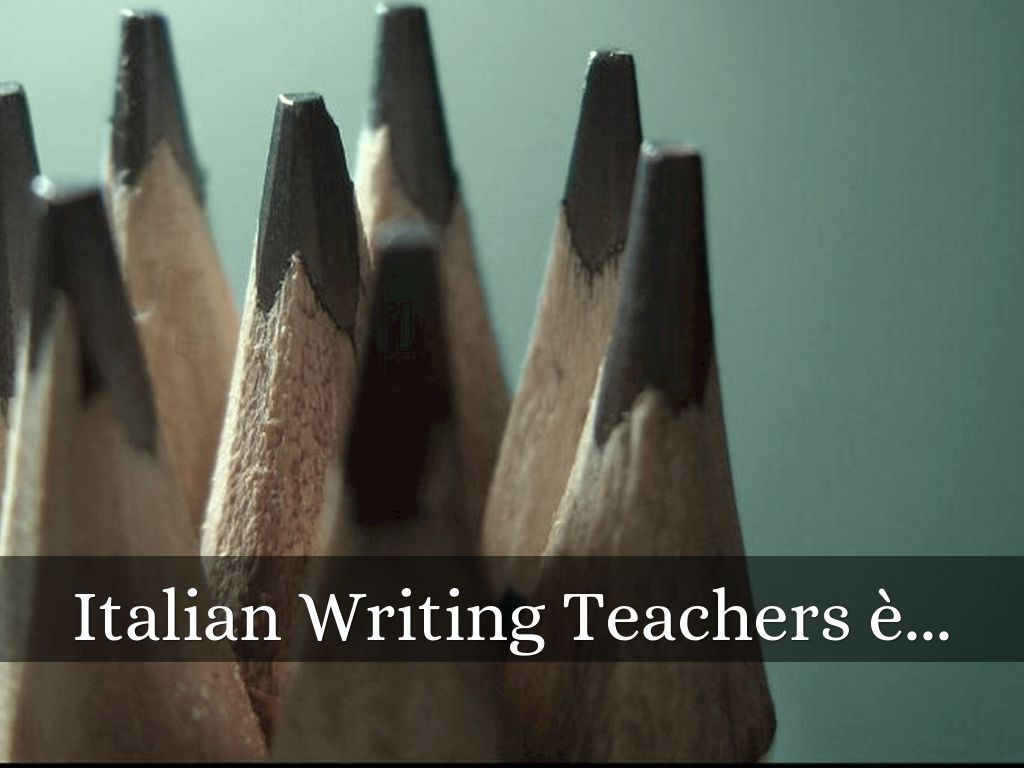 Italian Writing Teachers è...