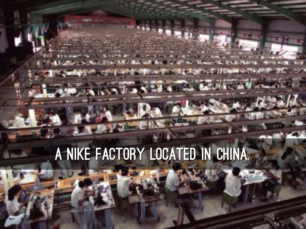 nike shoe manufacturing