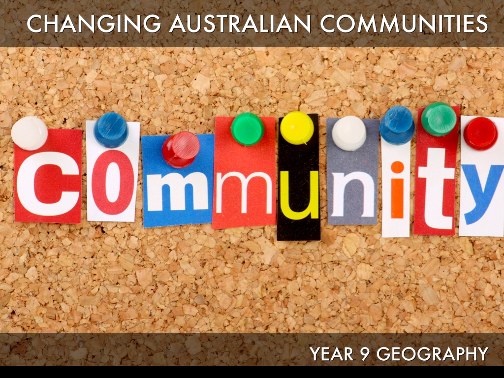 Changing Australian Communities