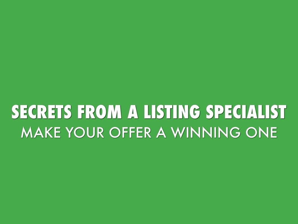Listing Broker Secrets