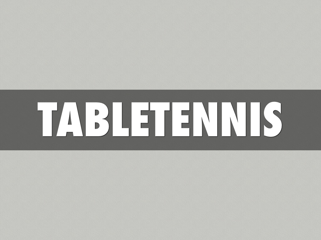 TABLETENNIS