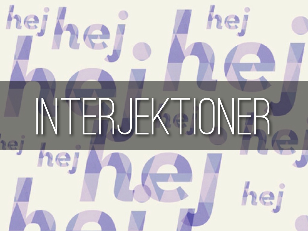 Interjektioner