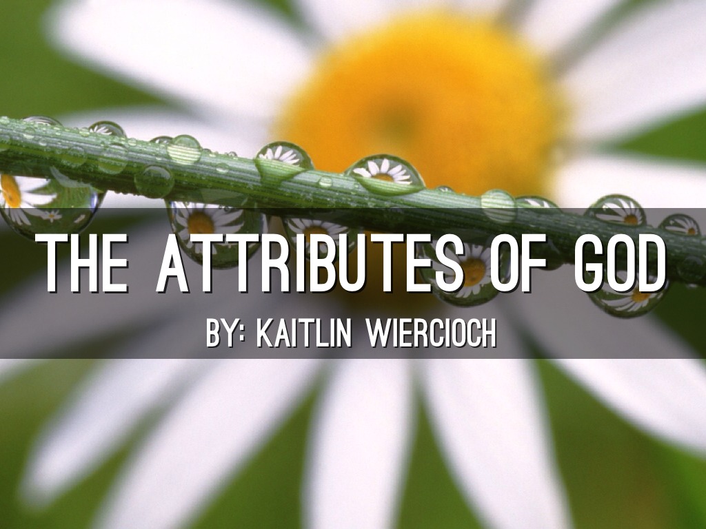Attributes Of God 