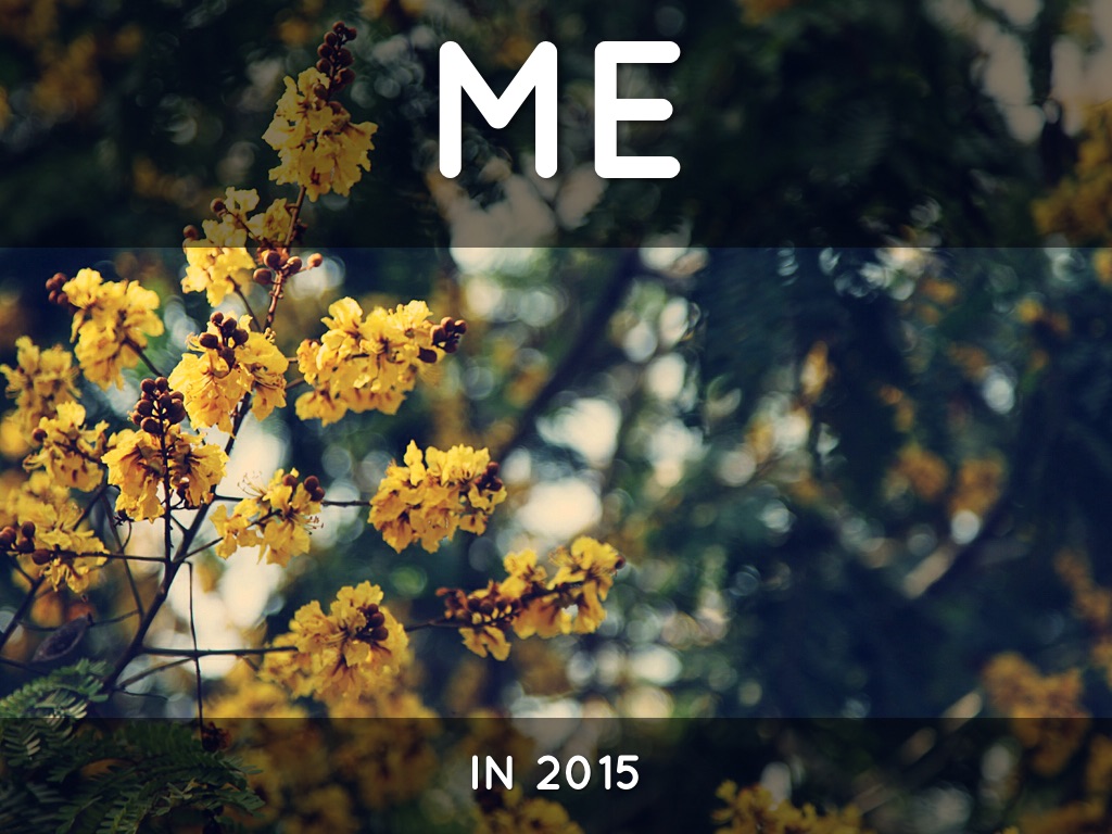 Me 2015 :)