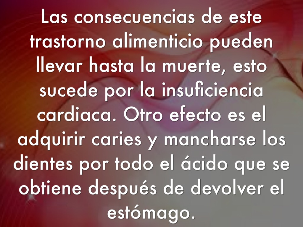 La Bulimia Y Anorexia by Kendy Gonzalez-Salas