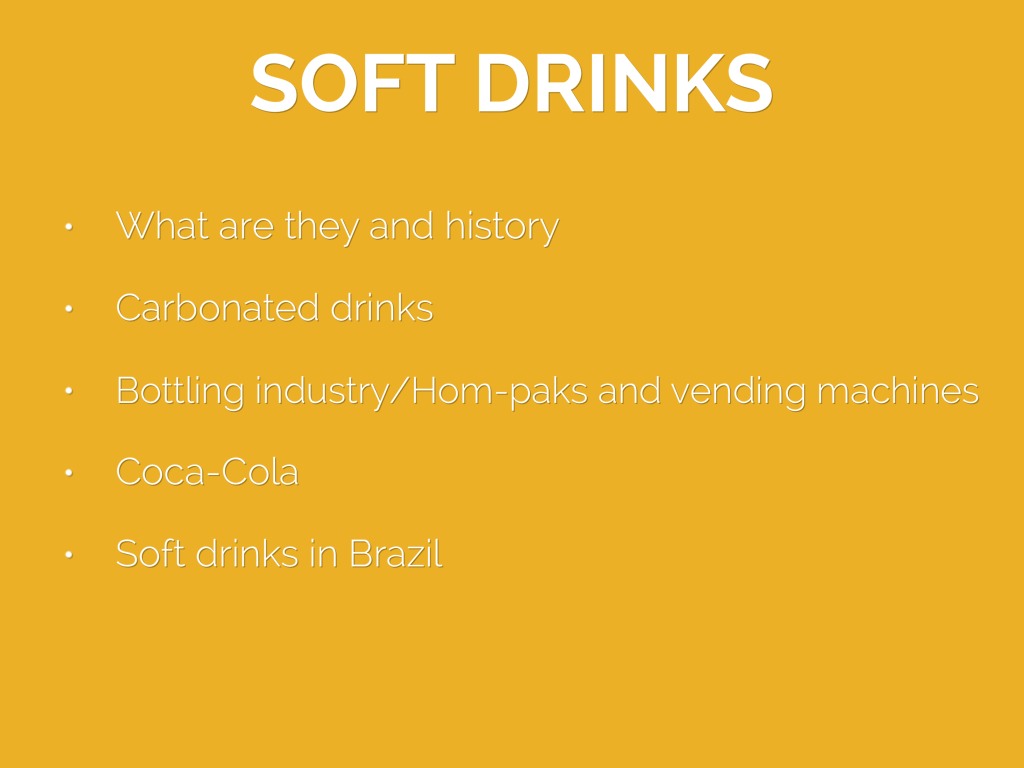 Soft Drinks by Giovanna Alves