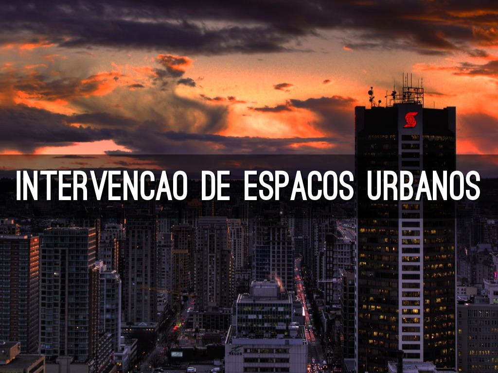 espaços urbanos