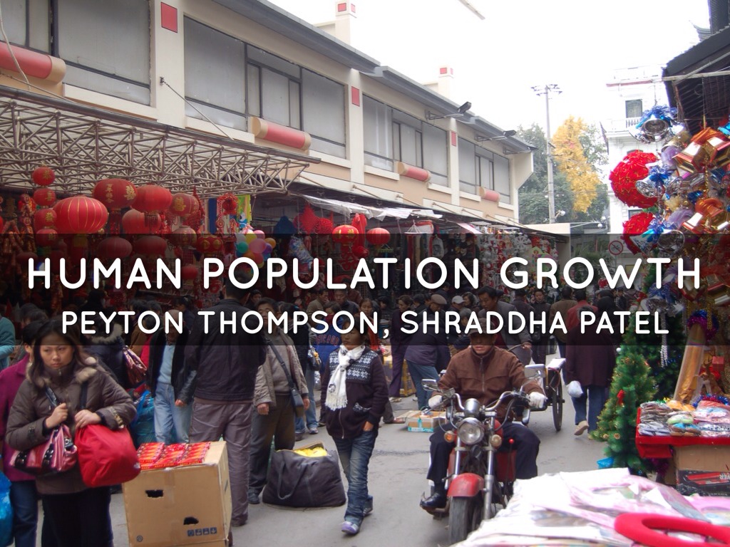 human population growth