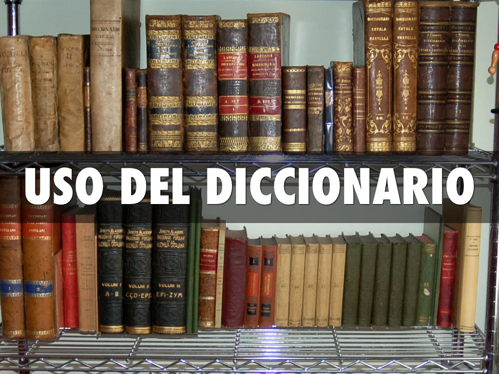 Uso Del Diccionario