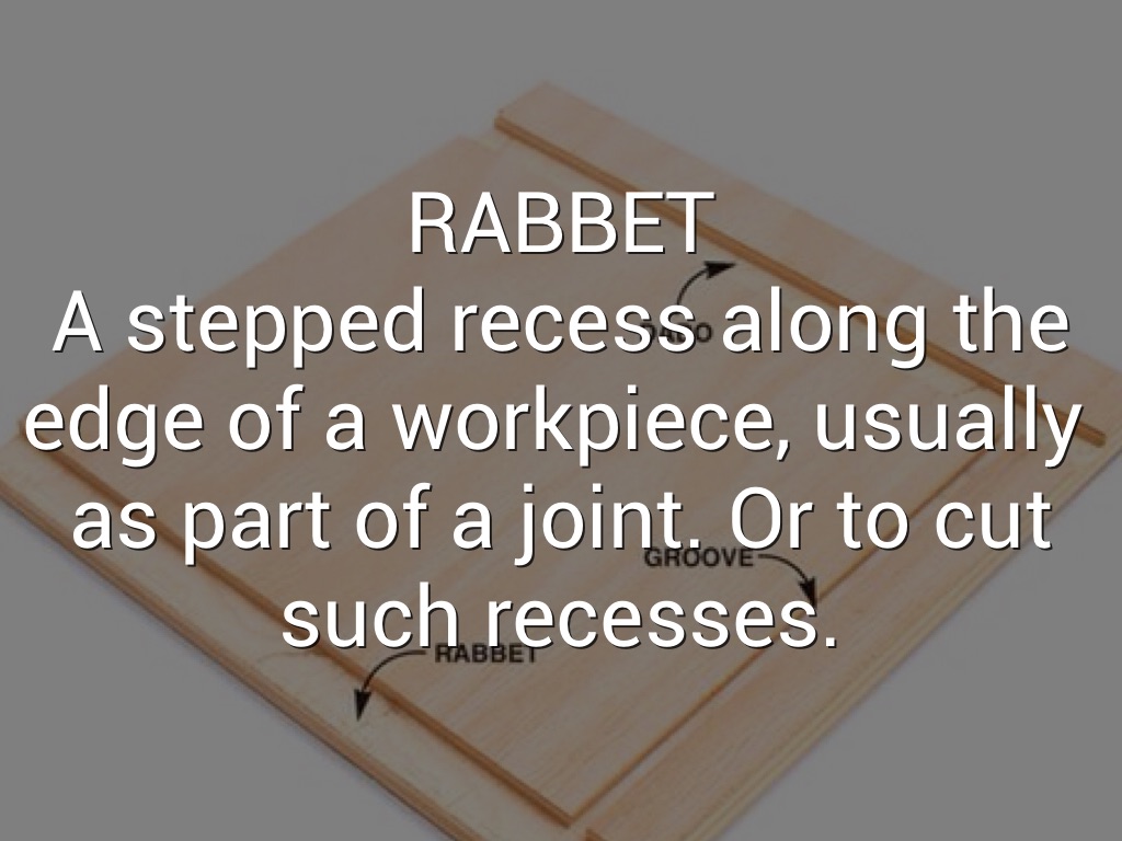 .Woodworking Vocabulary. by Wyatt Meyers