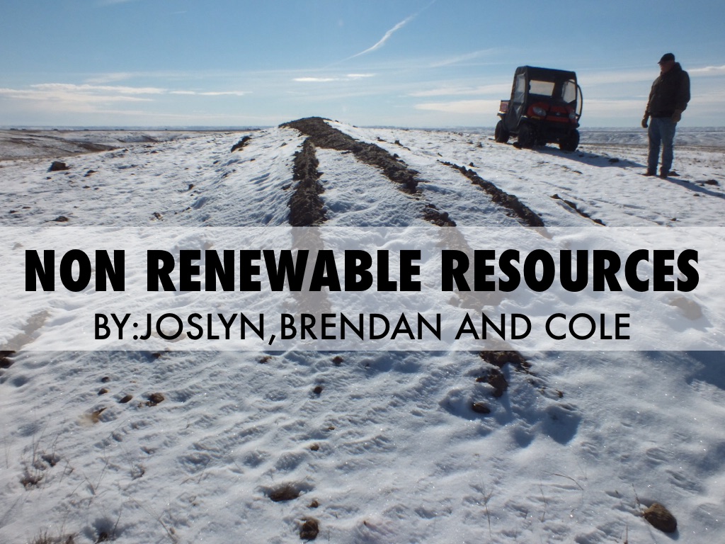 Non Renewable Resources 