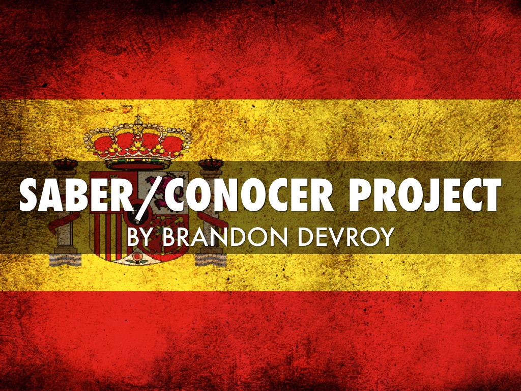 Saber/Conocer Project