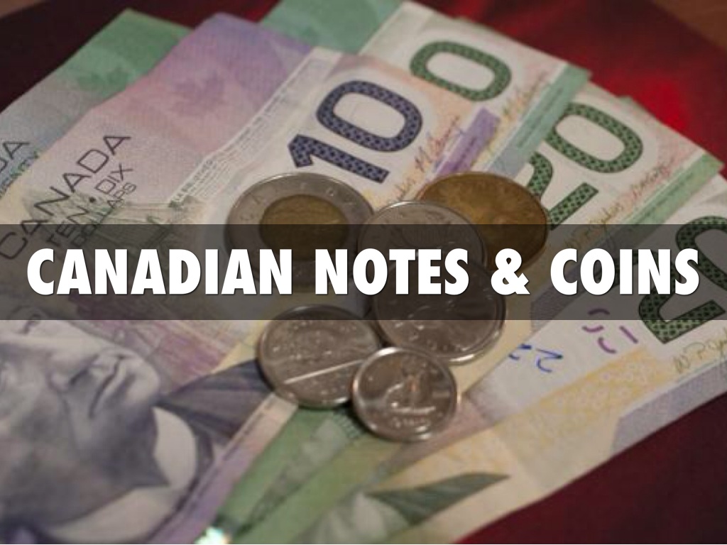 Canadian notes & coins