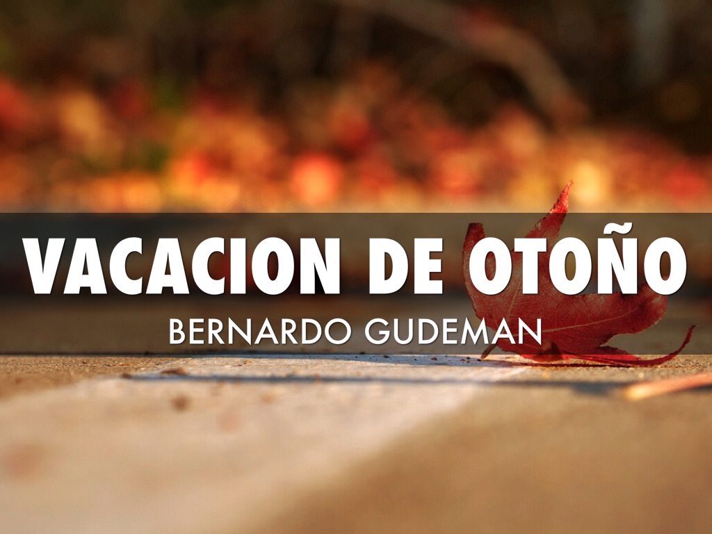 Vacacion De Otoño