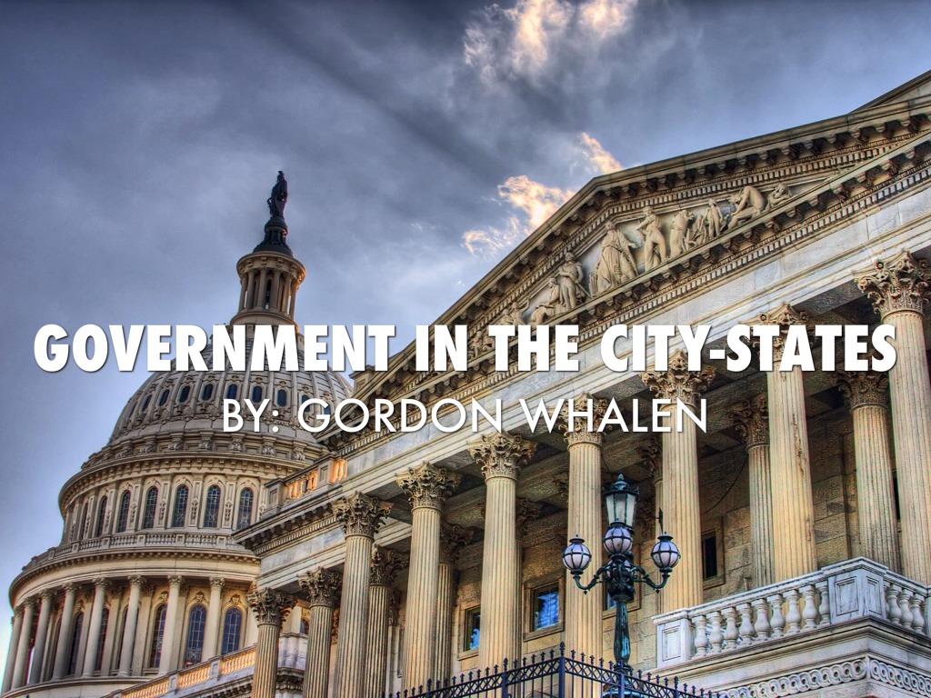 Government In The City States by Gordon Whalen