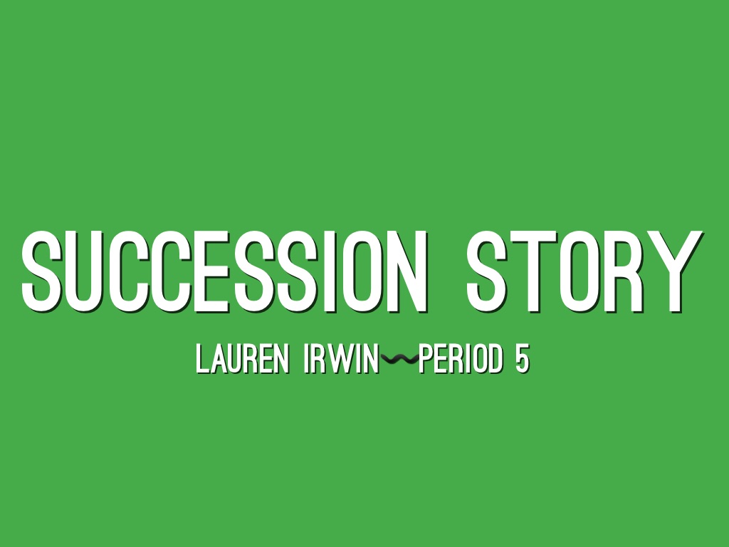 Succession Story