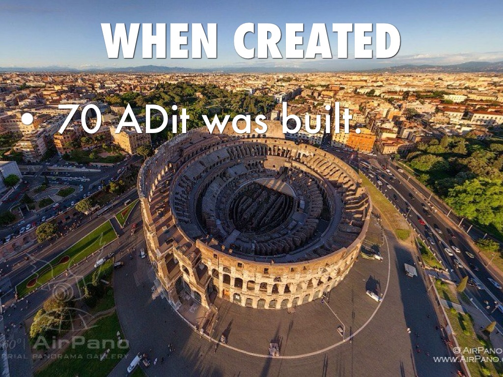 The Colosseum by James