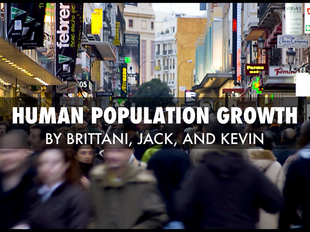 human population growth