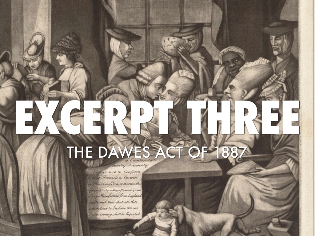 Dawes act Of 1887 by 2016hworden