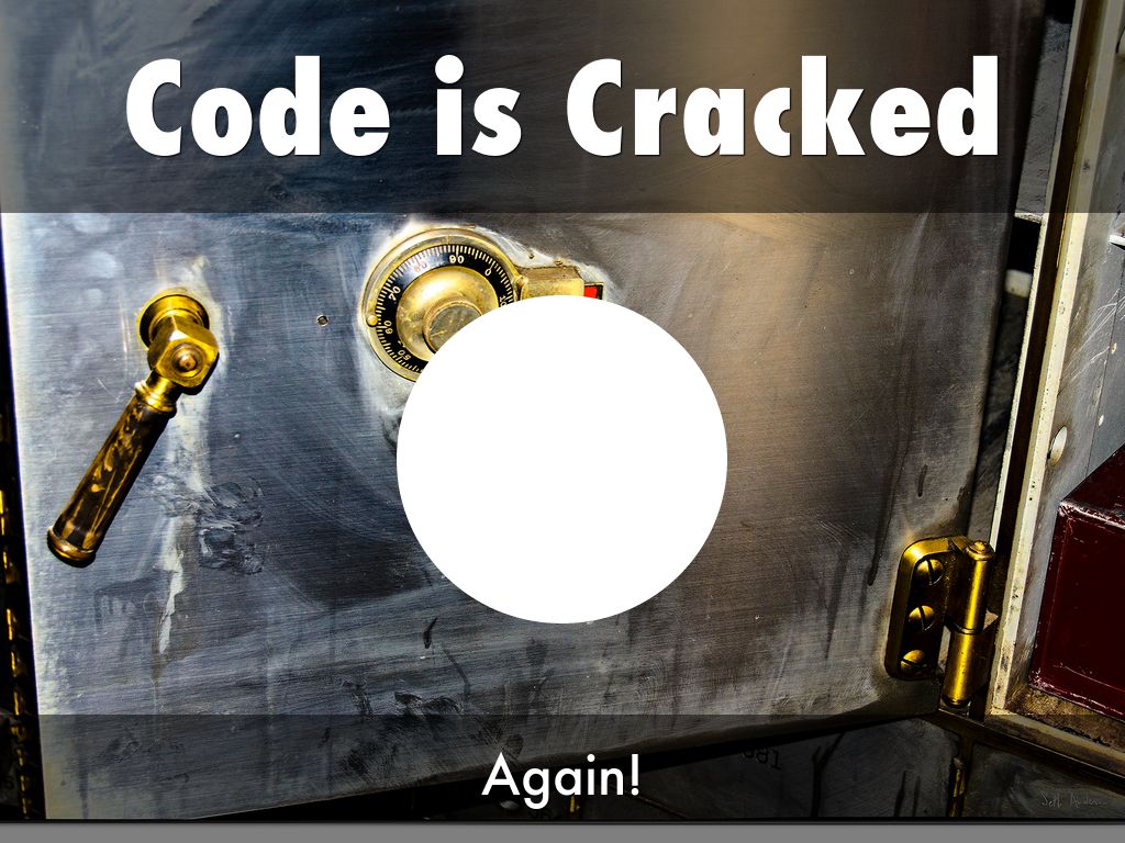 Code is Cracked