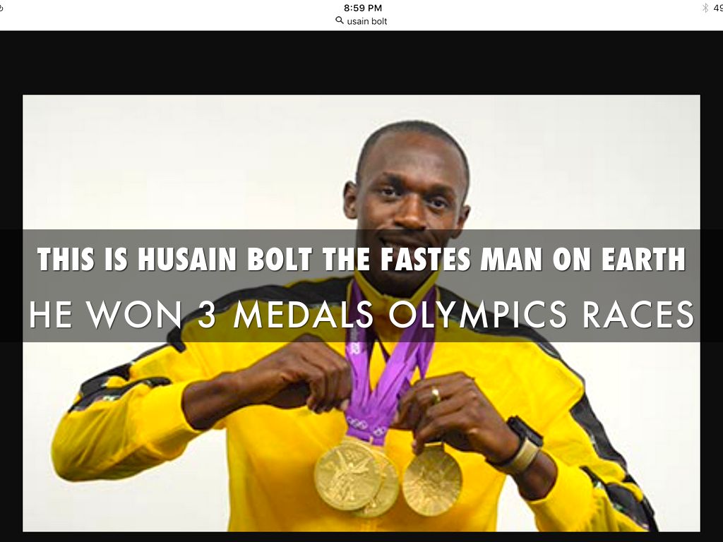Husain Bolt By Eduardo