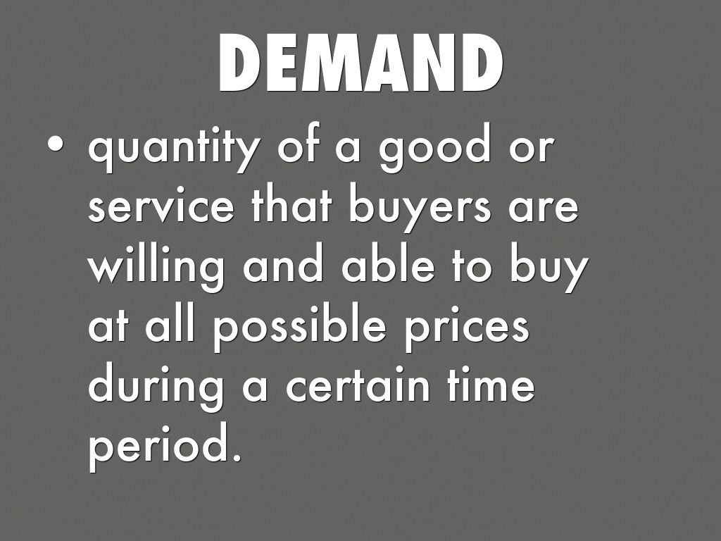 Copy of Supply, Demand, And Equilibrium