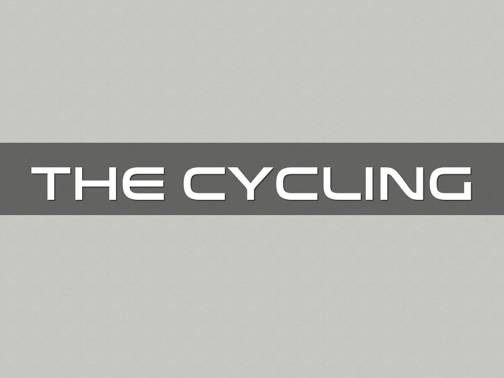 The cycling