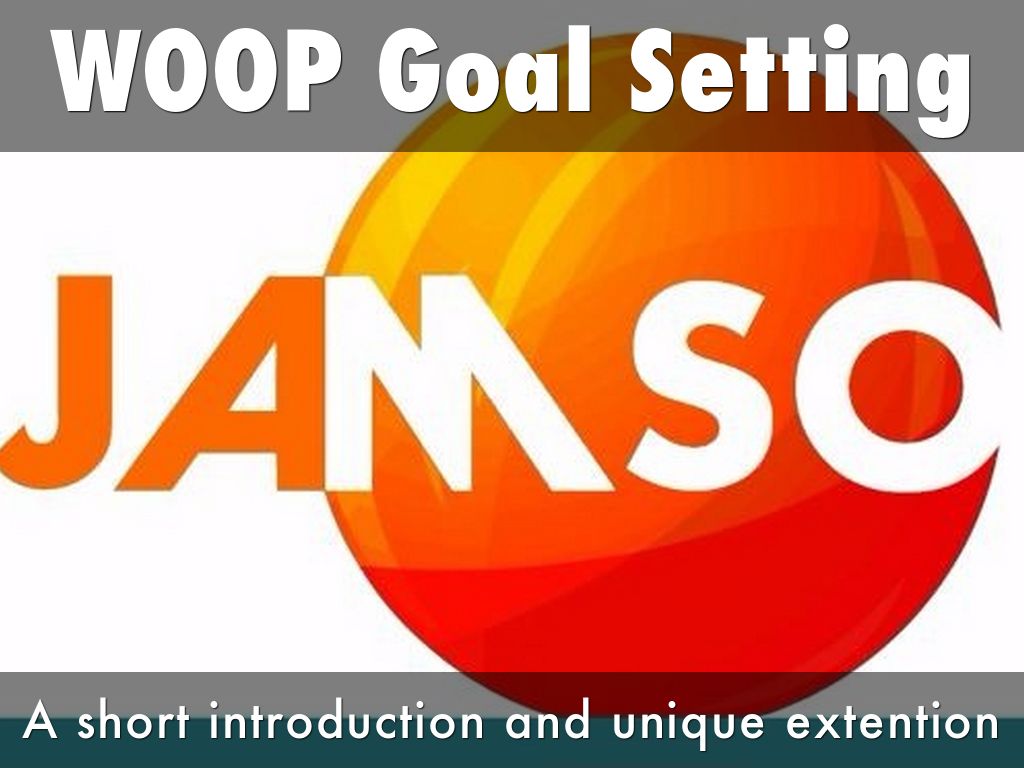 WOOP Goal Setting