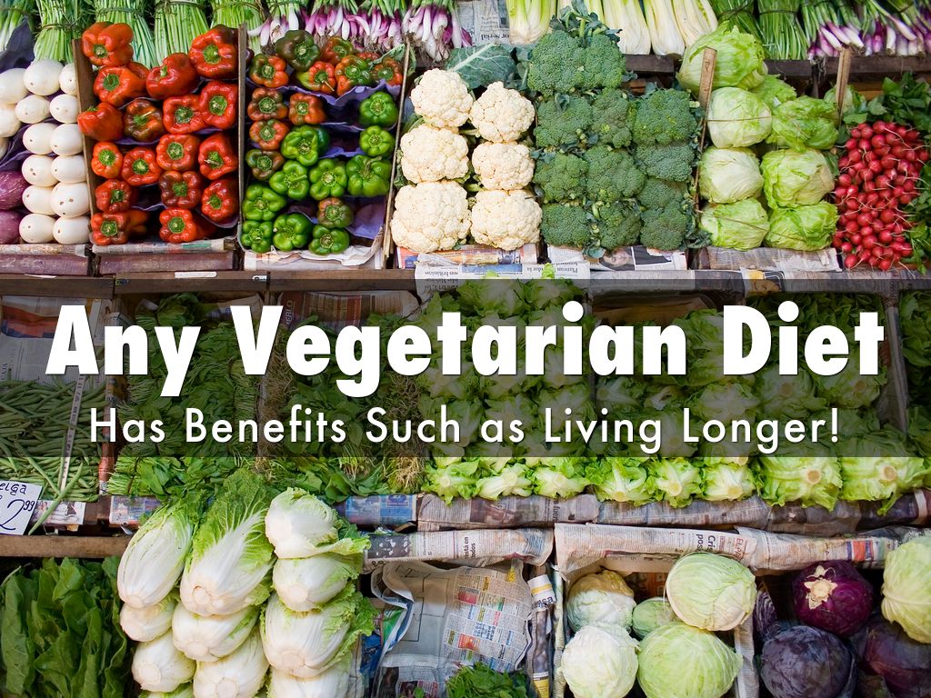 Vegetarians May Live Longer by Michael Black
