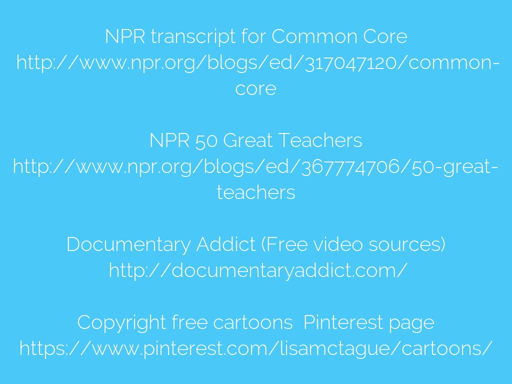 Npr Transcript Collection by kcalabria68