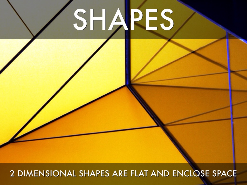 Shapes - an Element of Art