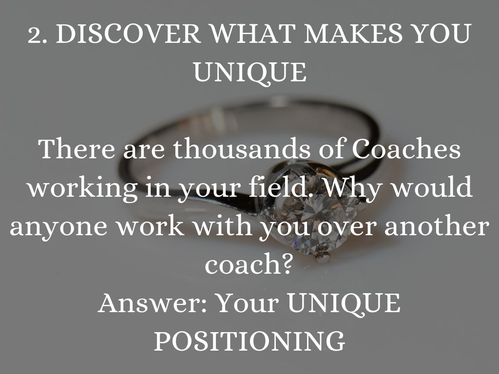 The 5 Steps to attract High End Coaching Clients,