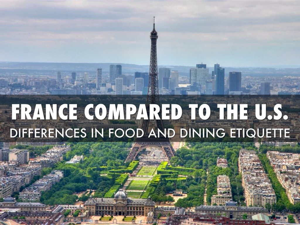 French Foods And Dining Etiquette