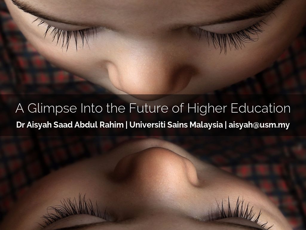 A Glimpse Into the Future of Higher Education