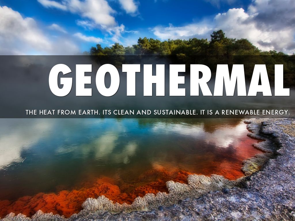 Geothermal Energy