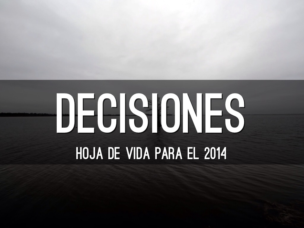 Decisiones 2014