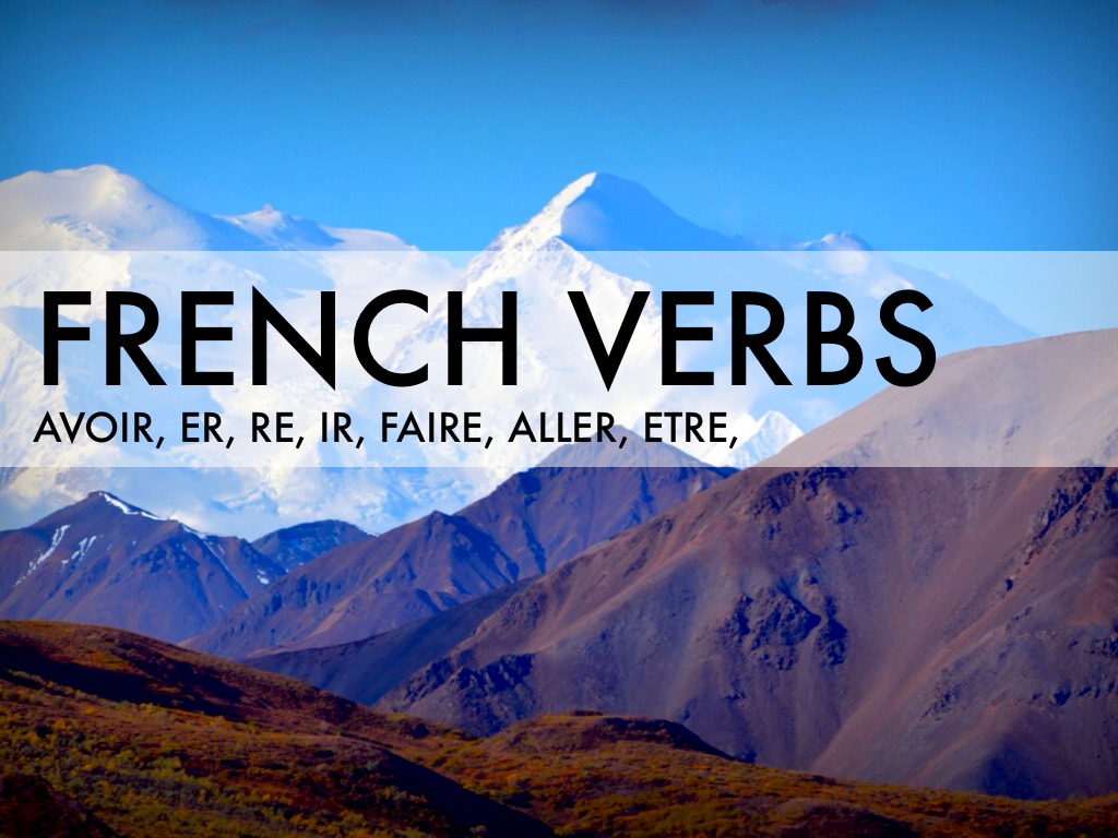 FRENCH VERBS