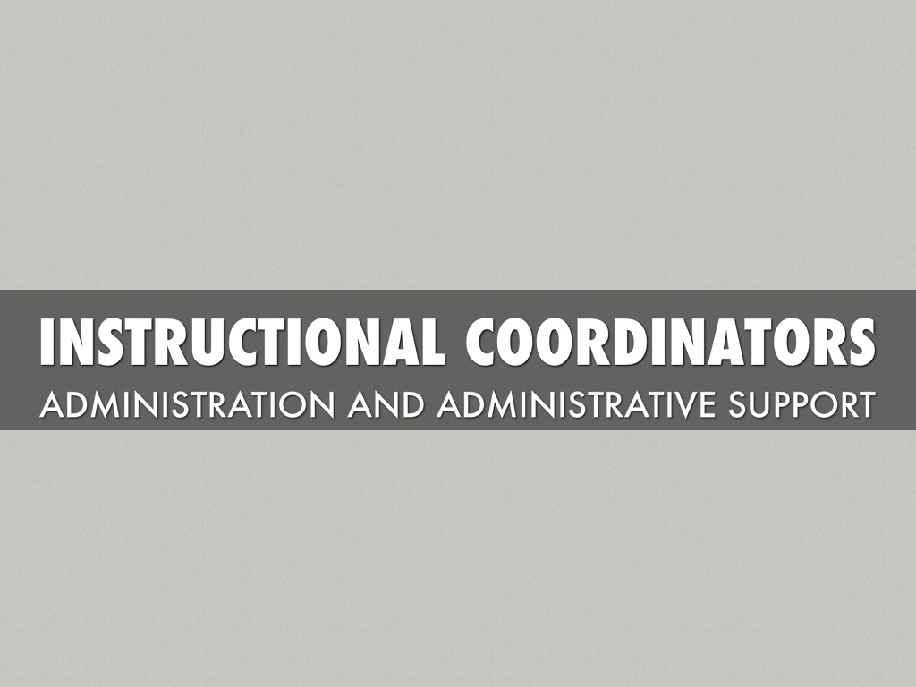 Instructional Coordinators by Letzy Trevino