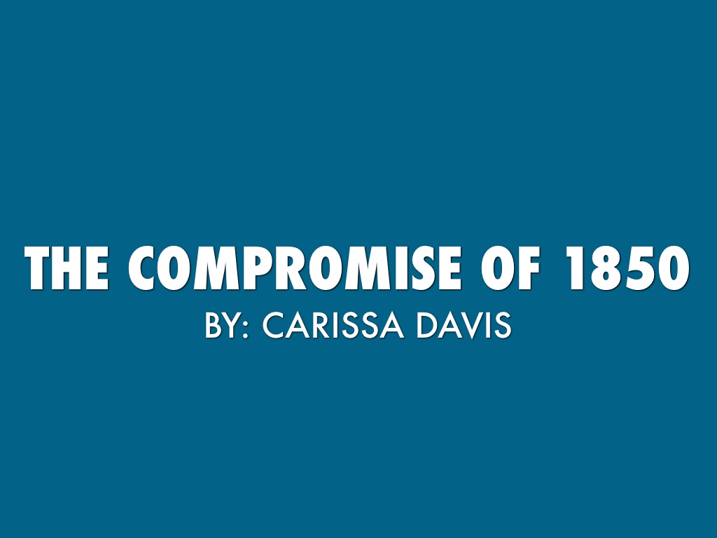 Compromise Of 1850